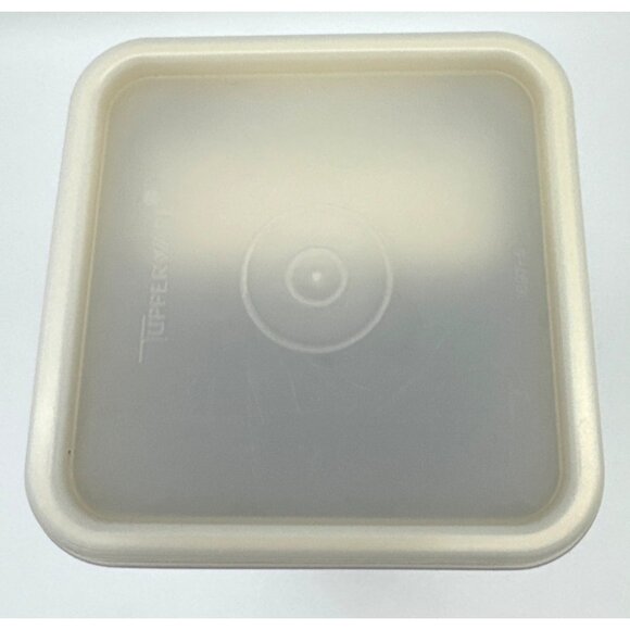 Vintage Tupperware 3 Piece Velveeta Cheese or Cracker Storage Container 1696-7  - Picture 2 of 4